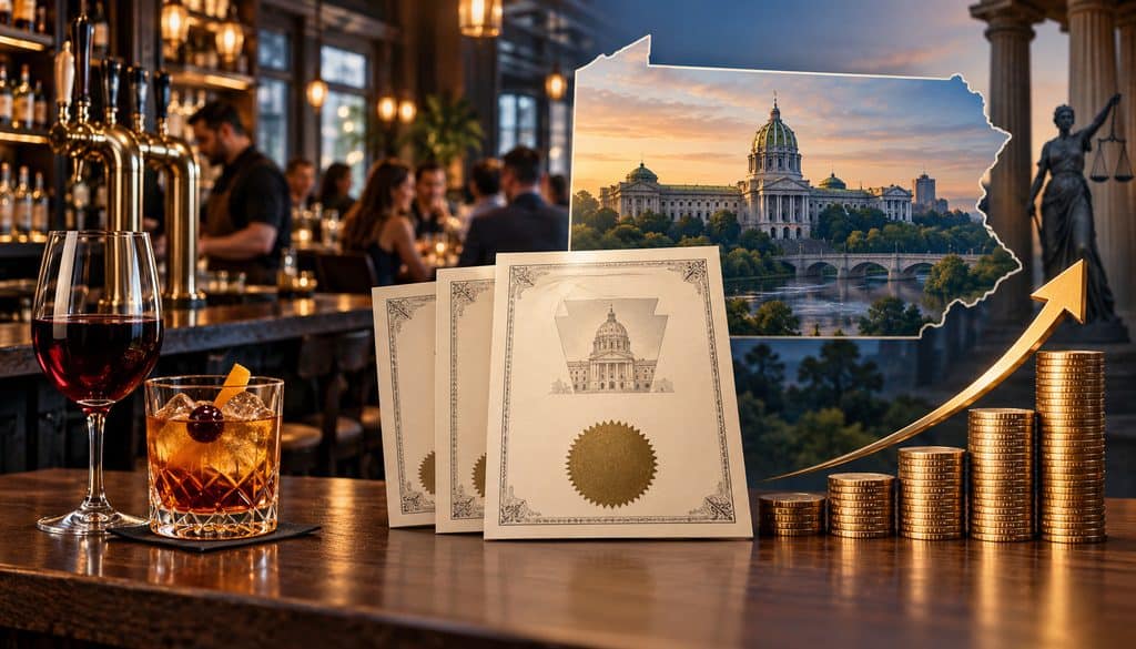Pennsylvania liquor license scarcity and rising market value